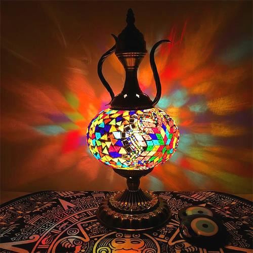 Turkish glass mosaic lamp Turkish glass mosaic lamp