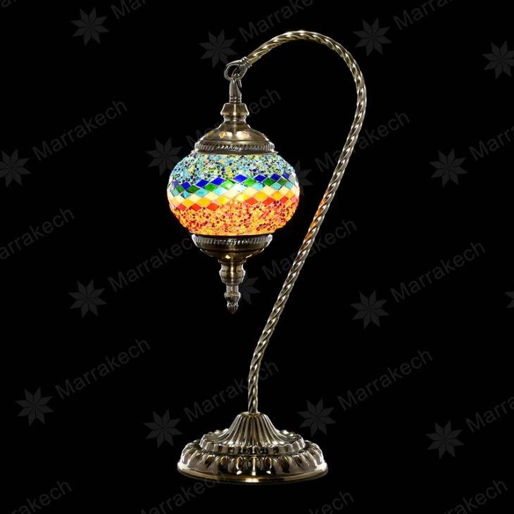 Glass Turkish Lamp